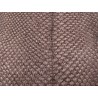 Détail écailles peu cuir poisson saumon brun satiné Cuir en Stock