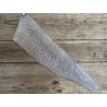Peau entière cuir de poisson - Perche du Nil - Gris - bijou maroquinerie - luxe exotique cuir en stock