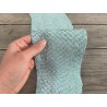 Cuir de poisson Perche du Nil mate - Vert d'eau - Cuir en Stock