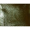 Peau de cuir de serpent - Doré - Cuir en Stock