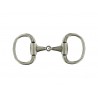 Boucle - embellissement - maroquinerie - double étriers - nickelé satiné - Cuir en Stock