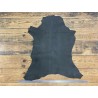 Peau de cuir de mouton naturel écologique - Noir