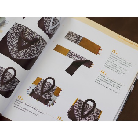 Couture sacs et accessoires en cuir - livre créapassions - Cuirenstock