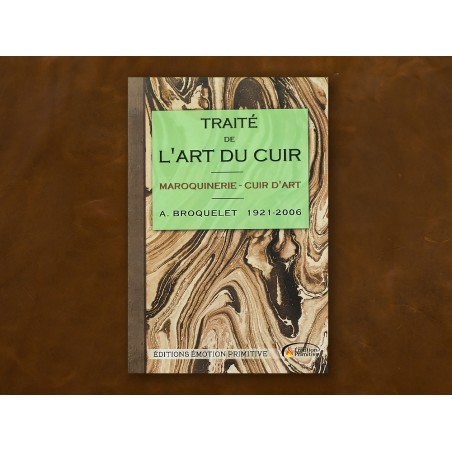 livre traité de l'art du cuir 1920 - cuir en stock