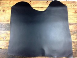 Collet de vache végétal - Noir - maroquinerie - Cuirenstock