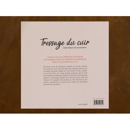 Objets en cuir tressé - Librairie travail du cuir - Cuir en Stock