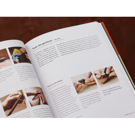 Travailler le cuir - Editions Eyrolles - Candice Lau - Cuir en Stock