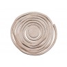 Lacet - Lanière de cuir de veau beige nude - 5mm et 155cm - bijou et accessoire - Cuir en stock
