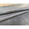 Croûte de cuir de vache tannage végétal gris - doublure - Cuir en Stock