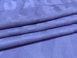 Demi peau de cuir de veau grain façon camouflage parme - maroquinerie - Cuir en Stock