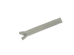 Fermeture à glissière - blanche - 15 cm - fermeture éclair - cuir en stock