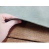 Collet de vache tannage végétal - vieilli - kaki - ceinture - maroquinerie - cuir en stock