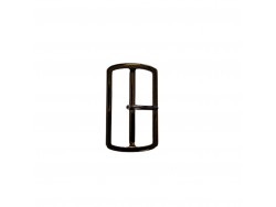 Boucle de ceinture rectangulaire - bronze - 40mm - ceinture - bouclerie - accessoires - cuir en stock