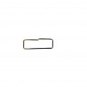 passant ceinture - rectangulaire - laiton - 25 mm - ceinture - maroquinerie - Cuir en stock