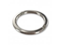 Anneau brisé plat - 25 mm - nickel - Cuirenstock