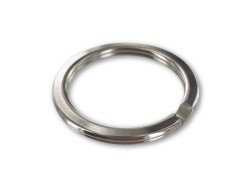 Anneau brisé plat - 25 mm - nickel - Cuirenstock
