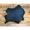 Peau de lapin - Noir - Cuir en Stock