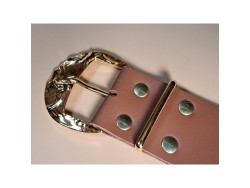 Grand passant ceinture - rectangulaire - laiton - 50 mm - ceinture - maroquinerie - Cuirenstock