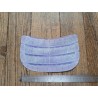 Morceau de cuir crocodile véritable - violet - Cuir en stock