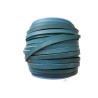 Lacet en cuir plat épais - 5mm - Turquoise - Cuir en Stock