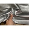 Demi peau de veau métallisé - SILVER - Maroquinerie - Cuir en Stock