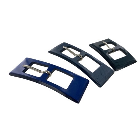 LOT de 3 boucles de ceinture fantaisie - Cuir en Stock
