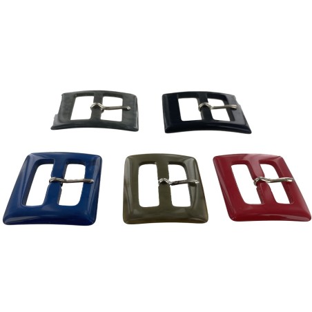 LOT surprise de 5 boucles de ceinture - 25mm - Cuir en Stock