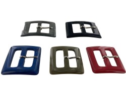 LOT surprise de 5 boucles de ceinture - 25mm - Cuir en Stock
