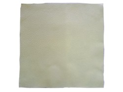 Morceau de cuir carré 27cm x 27cm - tourterelle - prêt à l'emploi Cuir en Stock