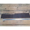 Morceau de collet tannage végétal craquelé - crocodile marron - maroquinerie - ceinture - Cuir en stock