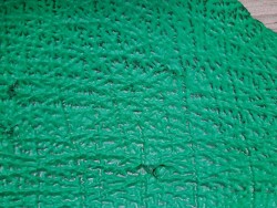 Morceau de peau de cuir de requin - Vert - Cuir en Stock
