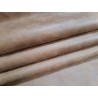 Demi peau de cuir de vachette nuancé - brun clair - maroquinerie - ameublement - Cuirenstock