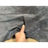Peau de veau velours gris ardoise - Cuir en Stock