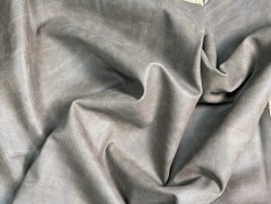 Peau de veau velours ciré brun vieilli - Cuir en Stock