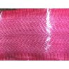 Peau de cuir de serpent - Rose corail - Cuir en Stock