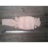 Grande peau de cuir de lézard - rose chair - petite maroquinerie - bijou - accessoire - Cuir en stock