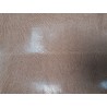 Grande peau de cuir de lézard - greige- maroquinerie bijou - cuir en stock