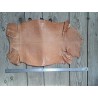 Grande peau de cuir de lézard - camel délicat- bijou - accessoire - Cuir en stock