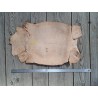 Grande peau de cuir de lézard - camel délicat- bijou - accessoire - Cuir en Stock