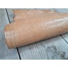 Grande peau de cuir de lézard - camel délicat- bijou - accessoire - Cuir en Stock