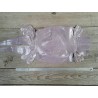 Grande peau de cuir de lézard - parme - Cuir en stock