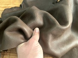 Chutes de cuir de vache - Wengé - Cuirenstock