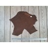panse de bœuf - marron chocolat - bijoux - décoration - cuirenstock