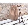 Box DIY - TUTO sac seau sans couture - coffret cuir - maroquinerie - cuir en stock