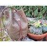 Box DIY - TUTO sac seau sans couture - coffret cuir - maroquinerie - cuirenstock