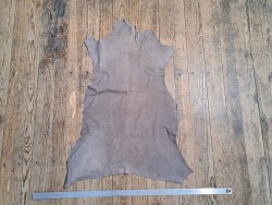 Peau d'agneau velours - taupe - Doublure - Vêtement - Cuir en Stock