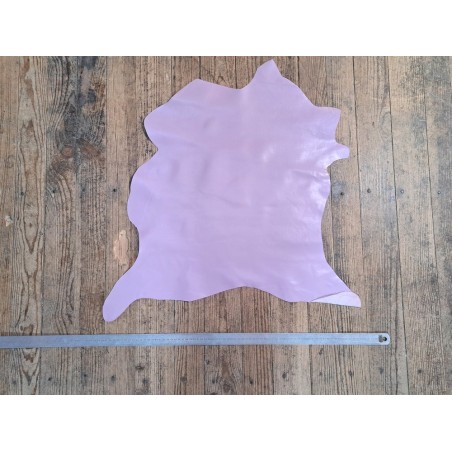 Peau de chèvre - Violine - Cuir en Stock