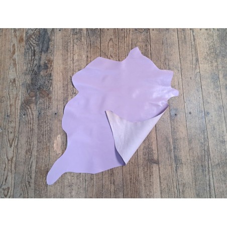 Peau de chèvre - Violine - Cuir en Stock