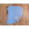 Peau de cuir de chèvre bleu ciel - Cuir en Stock