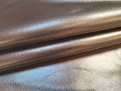 Peau d'agneau métallisé - Silver - Maroquinerie - Cuir en Stock